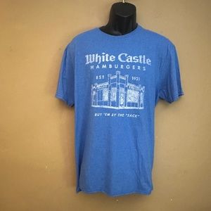 White Castle T Shirt Large Gently worn 100% cotton
